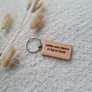 Sleutelhanger ''eigen tekst''