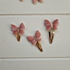 Klikklak speldje vlinder roze